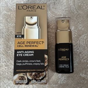 Brand New L'Oréal Paris Age Perfect Cell Renewal Anti-Aging Eye Cream Treatment